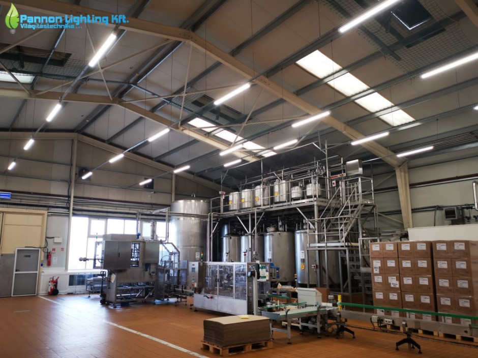 Ipari világításkorszerűsítés a növényolajgyártó Bunge Zrt-nél